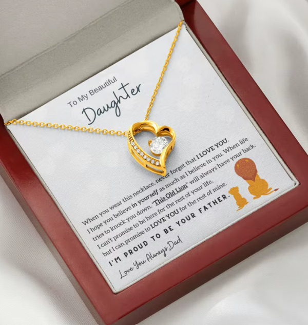 Collar Corazón Amor Eterno