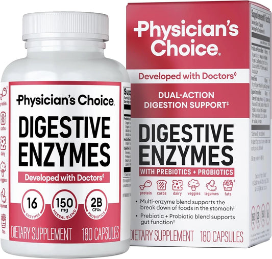 Enzimas Digestivas con Probióticos para el Alivio Post-Comida