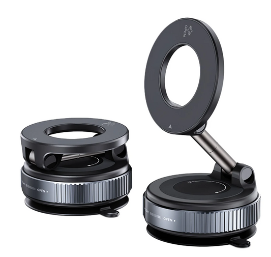 MagGrip 360°| Soporte Magnético para Celular con Ventosa Reforzada