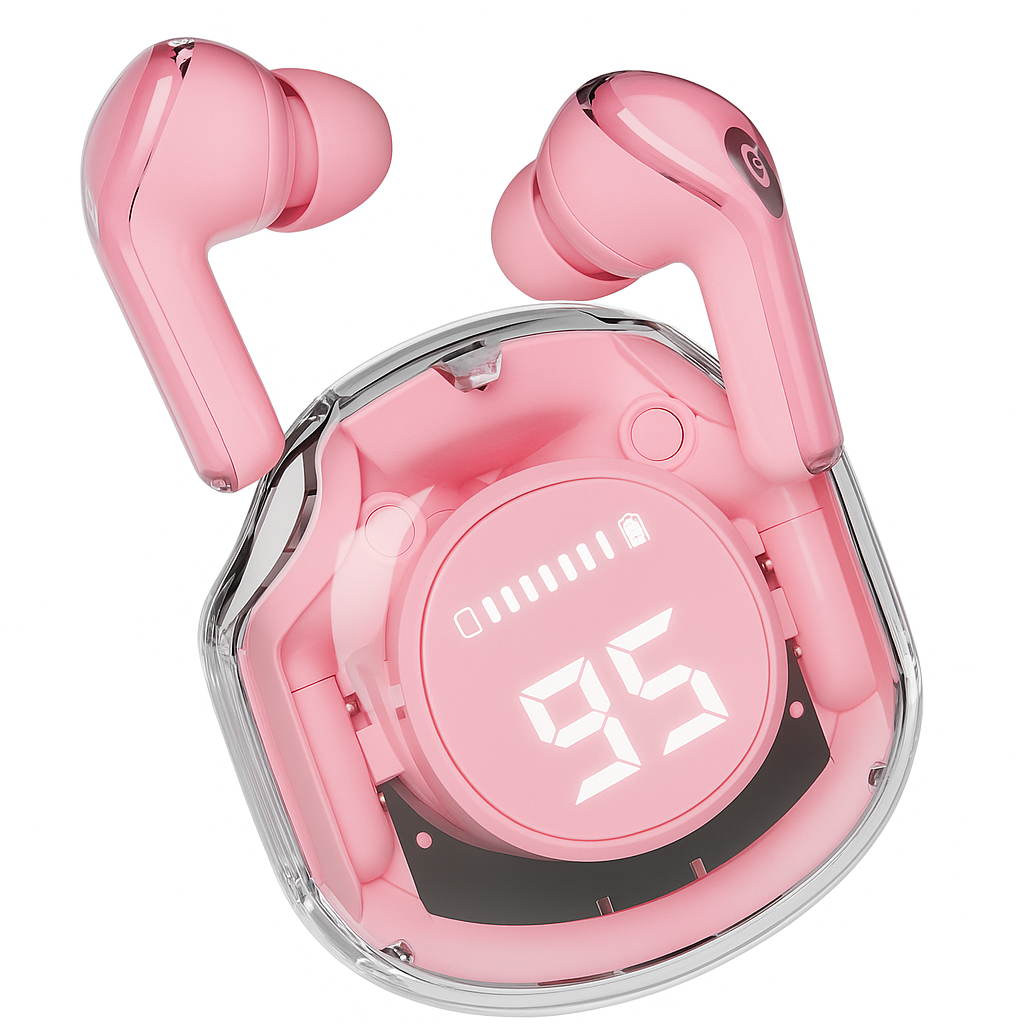 ClearBeat™: Sonido Inalámbrico y Diseño Transparente