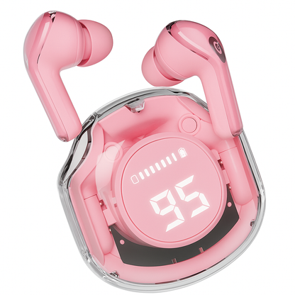 ClearBeat™: Sonido Inalámbrico y Diseño Transparente