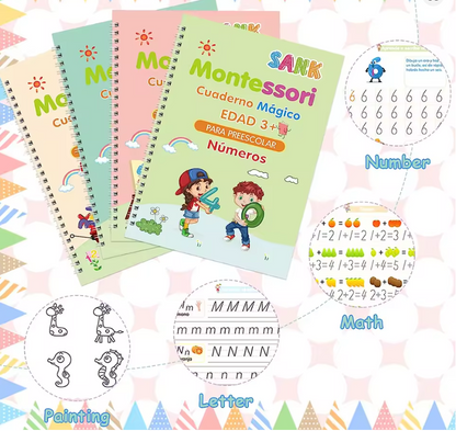 ReEscribeMagia™ | Cuaderno Mágico de Aprendizaje. OFERTA 2x1