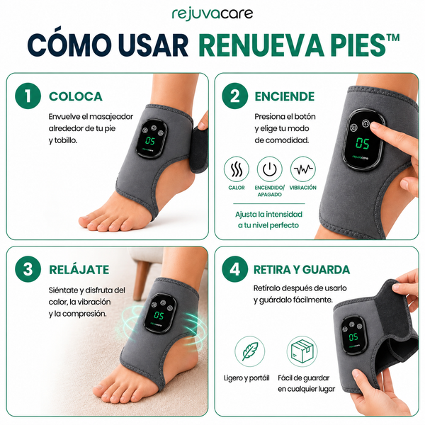 RenuevaPies Masajeador Fácil