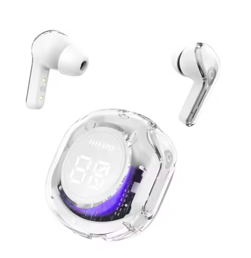 ClearBeat™: Sonido Inalámbrico y Diseño Transparente