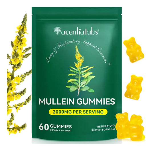 RespiraFuerte™ | Gominolas Detox Pulmonar con Mullein Oferta 2X1