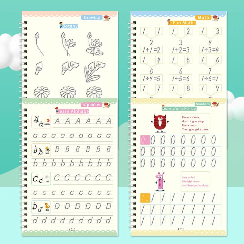 ReEscribeMagia™ | Cuaderno Mágico de Aprendizaje. OFERTA 2x1
