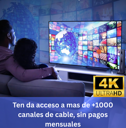 Antena HD 360° para TV Smart - ¡Sin Cable, Sin Límites!
