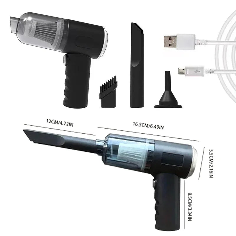 Aspiradora Portátil Multifuncional + Soporte para celular GRATIS