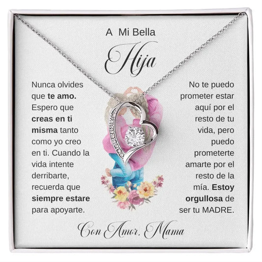 Collar Corazón Amor Eterno