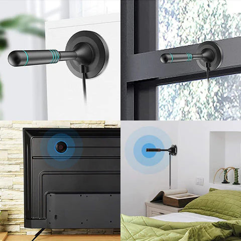 Antena HD 360° para TV Smart - ¡Sin Cable, Sin Límites!
