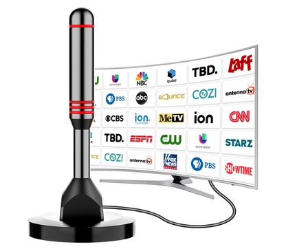 Antena HD 360° para TV Smart - ¡Sin Cable, Sin Límites!